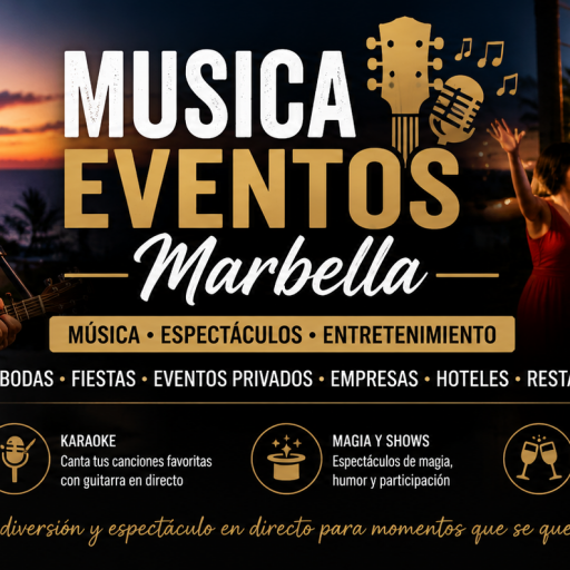 musica en vivo marbella, eventos, bodas, fiestas, animación, cantantes, grupos, karaoke en marbella